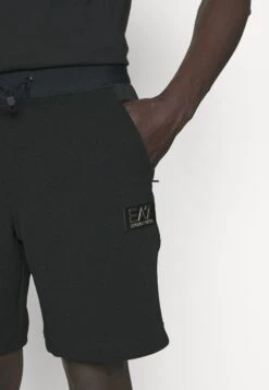 EA7 Emporio Armani Shorts - Black -Total Wear Store 883514724f2b4e6b95a1cf84e7ccbcc3