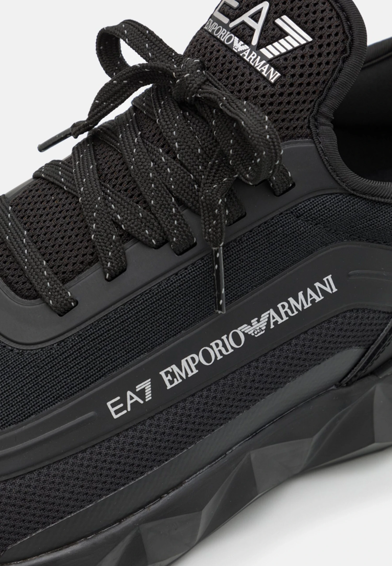 EA7 Emporio Armani Ultimate 2.0 Running Unisex - Trainers - Black/Silver 8 EA7 Emporio Armani Ultimate 2.0 Running Unisex - Trainers - Black/Silver - Image 6