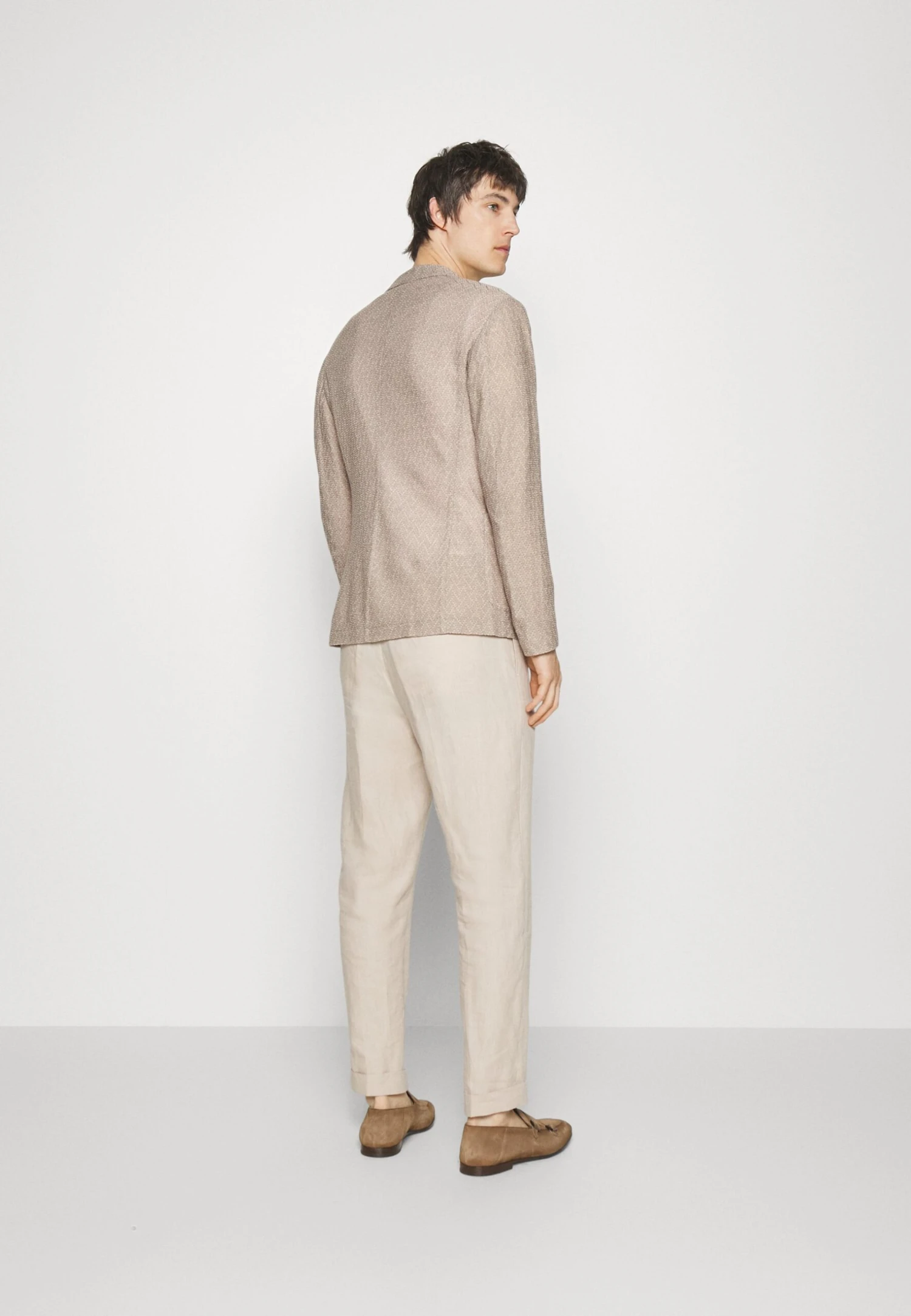 Emporio Armani Giacca - Suit Jacket - Beige 6 Emporio Armani Giacca - Suit Jacket - Beige - Image 4