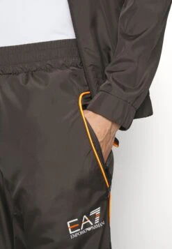 EA7 Emporio Armani Tennis Pro Suit - Tracksuit - Raven -Total Wear Store 88ee61c471fe42a3a5a3432a35e1effa