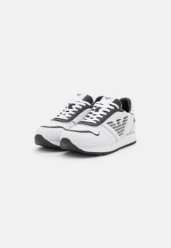Emporio Armani Ally - Trainers - White/Black -Total Wear Store 88f00716f75e4cf98be1437cb3f93b25