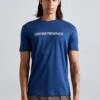 Emporio Armani Print T-shirt - Blue Fancy -Total Wear Store 88fe8636ac1748da9dac445108c41515
