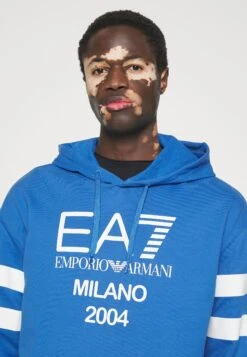 EA7 Emporio Armani Sweatshirt - Blue -Total Wear Store 89713eaaee494df9a4db4e7e8bd00f87