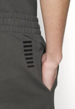 EA7 Emporio Armani Bermuda - Tracksuit Bottoms - Dark Grey -Total Wear Store 898d293ff8444689bf25d2c3a7635553
