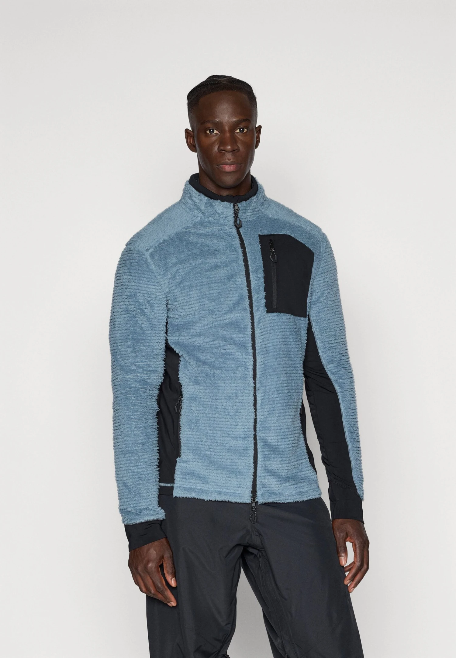EA7 Emporio Armani DOWN - Fleece Jacket - Blue Mirage 3 EA7 Emporio Armani DOWN - Fleece Jacket - Blue Mirage