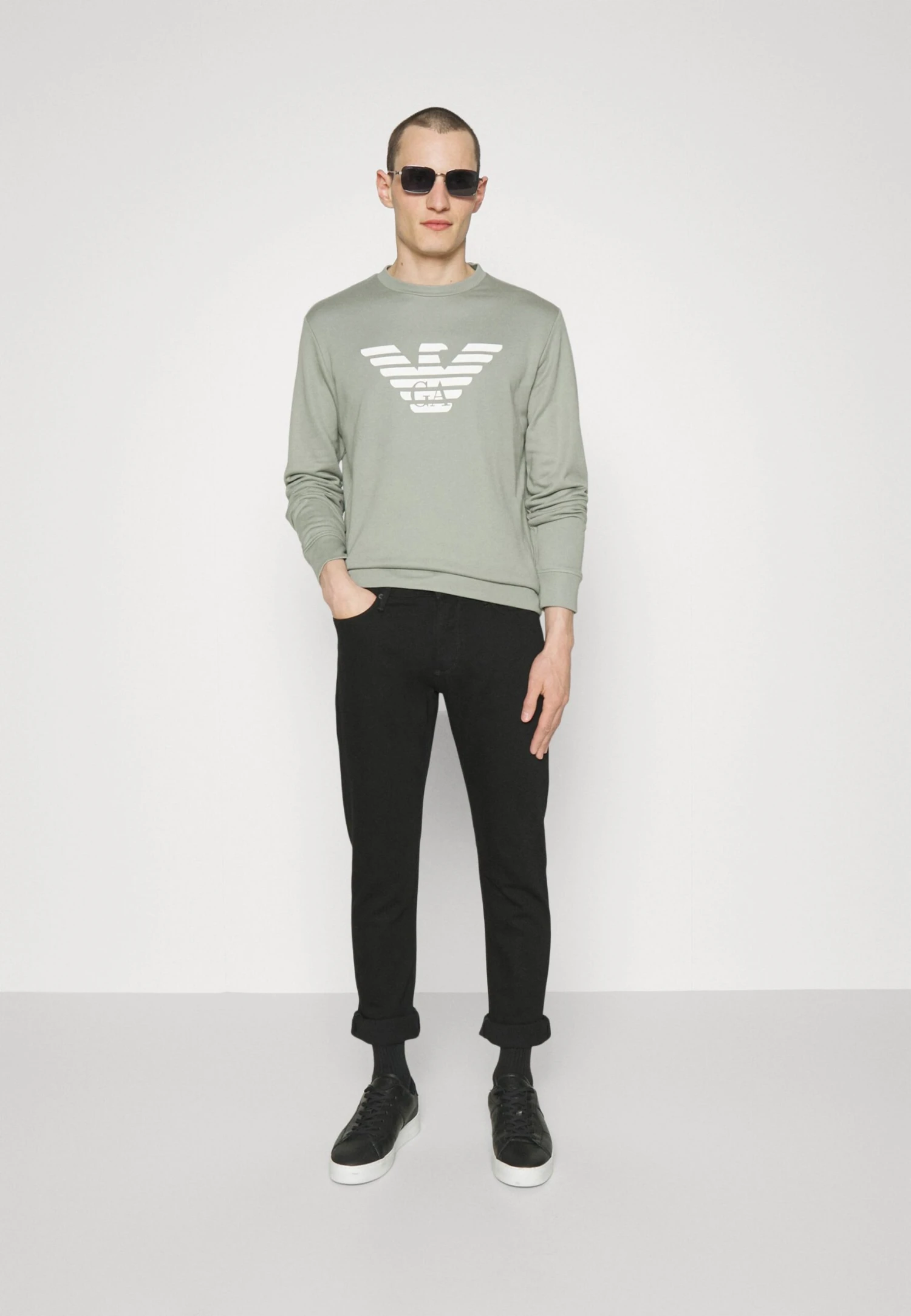 Emporio Armani Pockets Pant - Slim Fit Jeans - Black 4 Emporio Armani Pockets Pant - Slim Fit Jeans - Black - Image 2