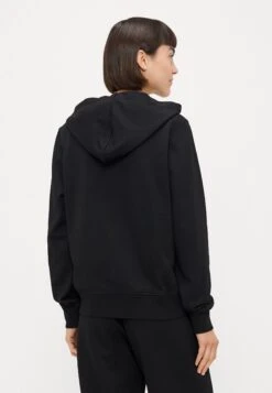 Emporio Armani HOODED FULL ZIP - Pyjama Top - Black -Total Wear Store 8aa5a564fe554125b5e10a4a25b38152