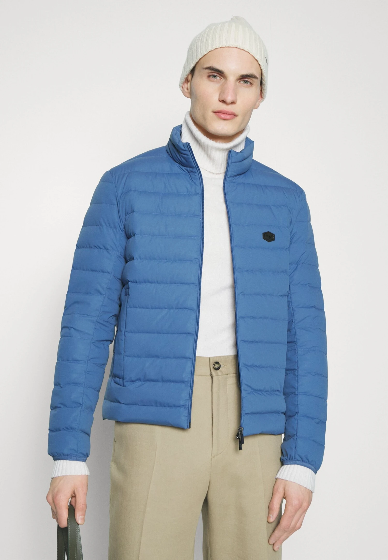 Emporio Armani Down Jacket - Blu Orizzonte 6 Emporio Armani Down Jacket - Blu Orizzonte - Image 4