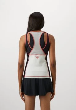 EA7 Emporio Armani TENNIS PRO FREESTYLE TANK - Top - Black/vapor Blue -Total Wear Store 8b2deff85e954c2196e8de343f7997c2