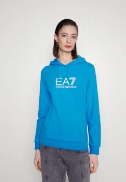 EA7 Emporio Armani Hoodie - Brilliant Blue