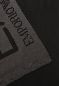 EA7 Emporio Armani UNISEX - Scarf - Asphalt/black -Total Wear Store 8bf387a2160a409992f9338e362a715e