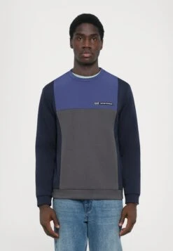 EA7 Emporio Armani TRAIN ATHLETIC - Sweatshirt - Blue