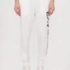 EA7 Emporio Armani TROUSER - Tracksuit Bottoms - White/black