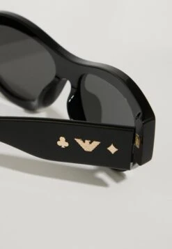 Emporio Armani Sunglasses - Shiny Black/dark Grey -Total Wear Store 8d59983a0b4c4517a5f48d2dd316bb7b