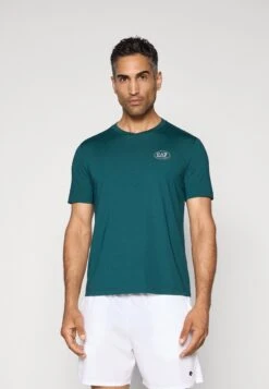 EA7 Emporio Armani TENNIS CLUB TEE - Basic T-shirt - Ponderosa Pine