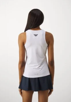 EA7 Emporio Armani TENNIS PRO CLASSIC TANK - Top - White -Total Wear Store 8e09960c0619468daf36ba0e0438ee08