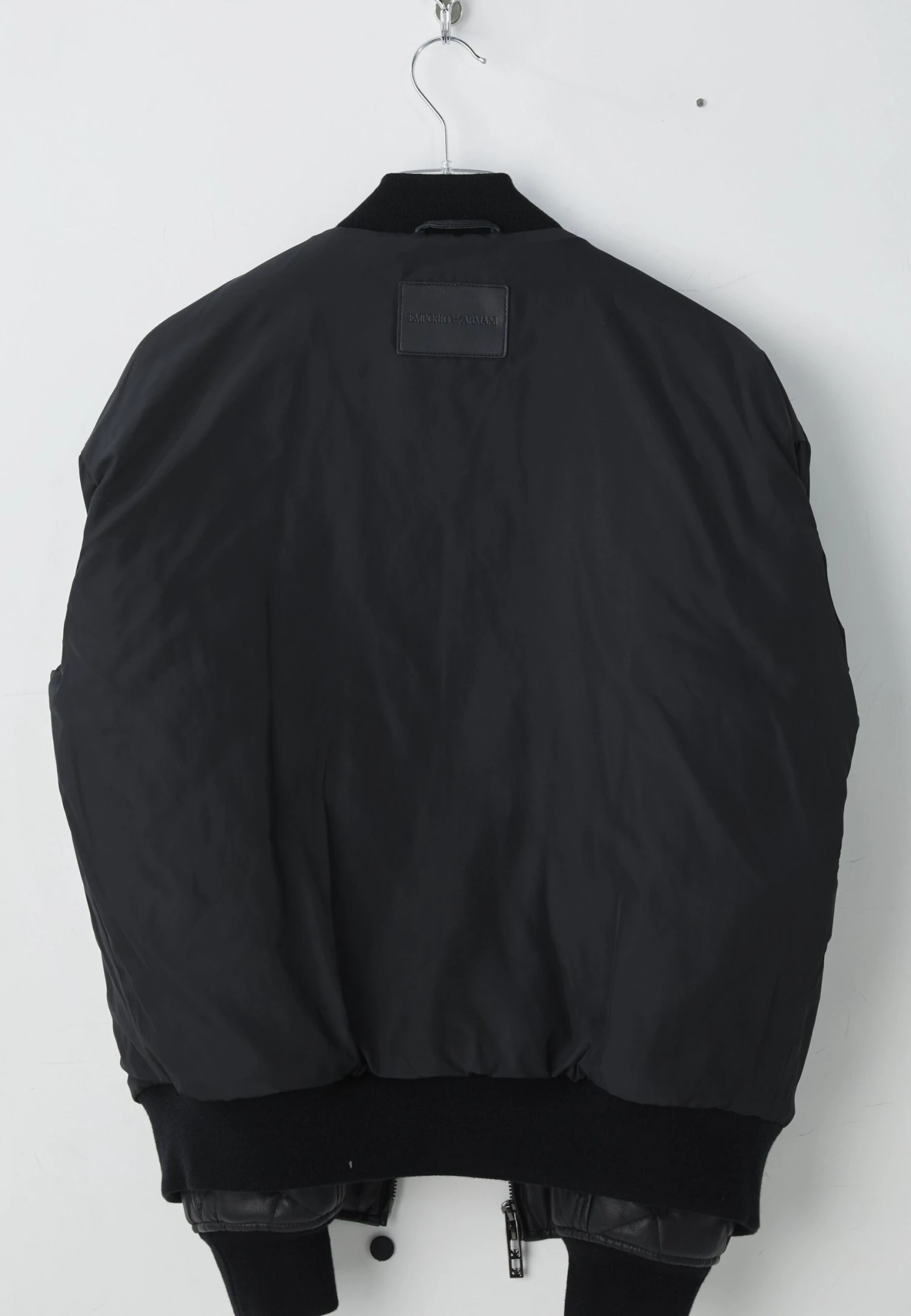 Emporio Armani BLOUSON JACKET - Leather Jacket - Black Beauty 7 Emporio Armani BLOUSON JACKET - Leather Jacket - Black Beauty - Image 5