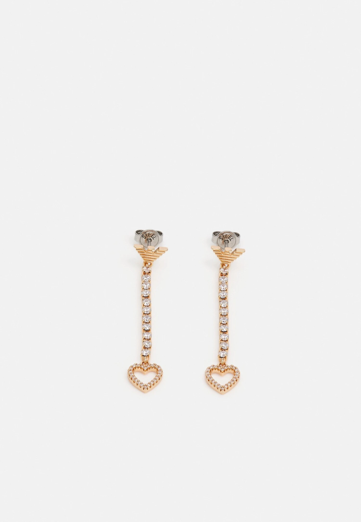 Emporio Armani Sentimental Earring - Earrings - Rose Gold-Coloured 3 Emporio Armani Sentimental Earring - Earrings - Rose Gold-Coloured