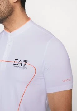 EA7 Emporio Armani Tennis Pro Serafino - Print T-Shirt - White -Total Wear Store 8fa4a0c1c4aa4763ac7769811e996be9