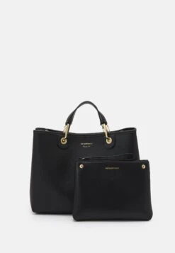 Emporio Armani Set - Handbag - Nero/Silver-Coloured -Total Wear Store 8fd2a348d1f2486da1ef9234dad74fb1