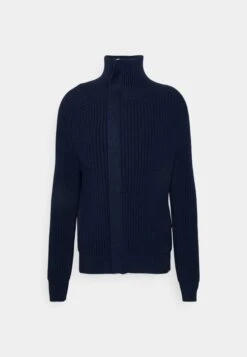 Emporio Armani Blouson Jacket - Cardigan - Blu Navy -Total Wear Store 8ff71a166844489bb7735b8f13f3238a