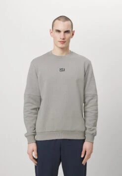 EA7 Emporio Armani Sweatshirt - Sweatshirt - Light Grey