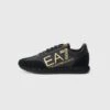 EA7 Emporio Armani UNISEX - Trainers - Triple Black/gold-coloured -Total Wear Store 90333268ae8d45aca395b421589724dc