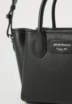 Emporio Armani Handbag - Nero/taupe -Total Wear Store 9046a7982b894b01a53f2ae91ec4f106