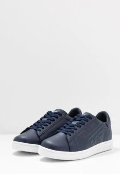 EA7 Emporio Armani Classic Unisex - Trainers - Navy -Total Wear Store 906736986a154b05b6a5a56814a6f3bd