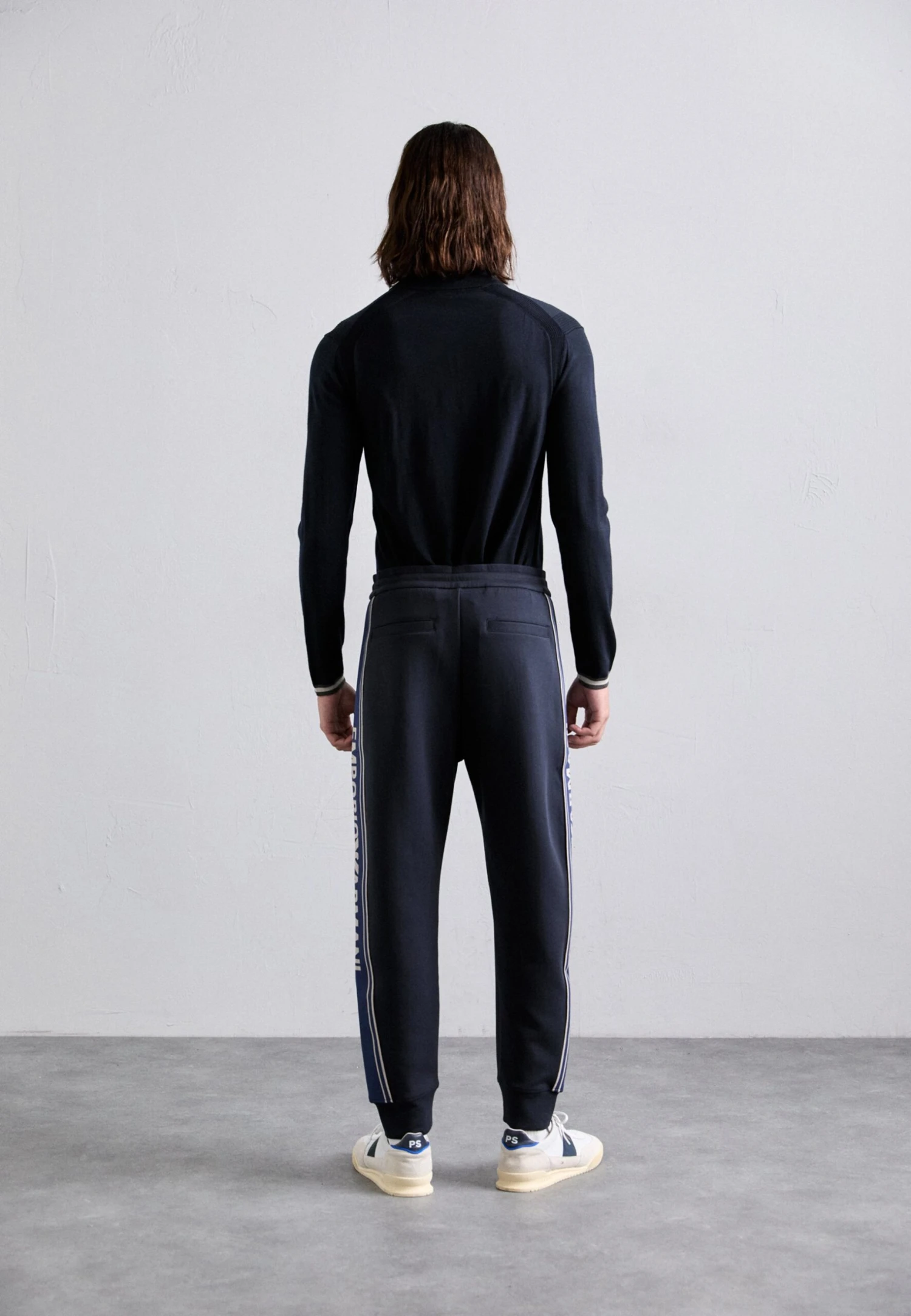Emporio Armani TROUSER - Tracksuit Bottoms - Blu Navy 5 Emporio Armani TROUSER - Tracksuit Bottoms - Blu Navy - Image 3