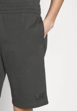 EA7 Emporio Armani Bermuda - Tracksuit Bottoms - Dark Grey -Total Wear Store 90aa7a1fe5ab49b4acd4da217c5aba68