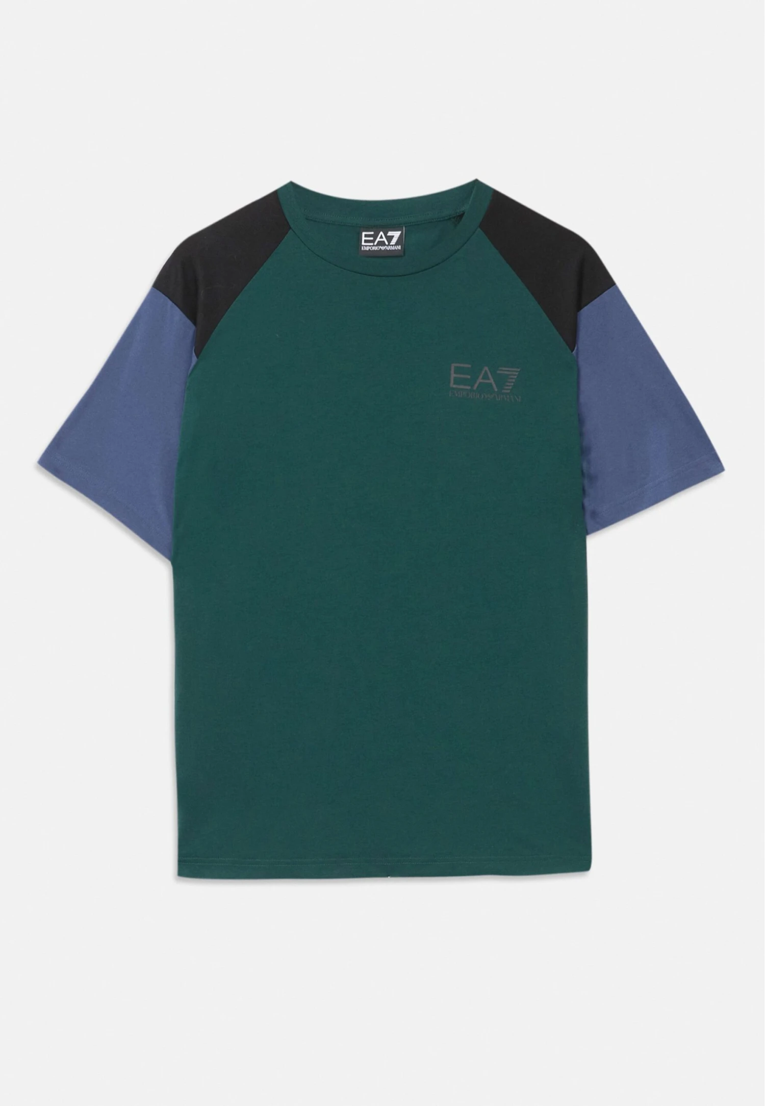EA7 Emporio Armani TRAIN ATHLETIC BLOCK TEE - Basic T-shirt - Ponderosa Pine 8 EA7 Emporio Armani TRAIN ATHLETIC BLOCK TEE - Basic T-shirt - Ponderosa Pine - Image 6