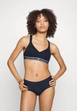 Emporio Armani Padded Bralette Bra - Push-Up Bra - Marine -Total Wear Store 912af58a17814973a5b47b5b47d5739f