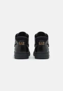 EA7 Emporio Armani New Basket Unisex - High-Top Trainers -Total Wear Store 9171ecf86b6b4e1fbf0298bf13de4afd