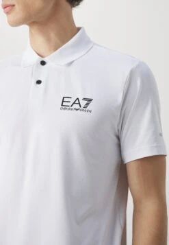 EA7 Emporio Armani MULTI VENTUS7 - Polo Shirt - White -Total Wear Store 91941d28578841f8b41243322f46692e