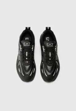 EA7 Emporio Armani ACE SPECIAL UNISEX - Trainers - Triple Black/silver-coloured -Total Wear Store 91a552169fad447cb8728a621e8724bd