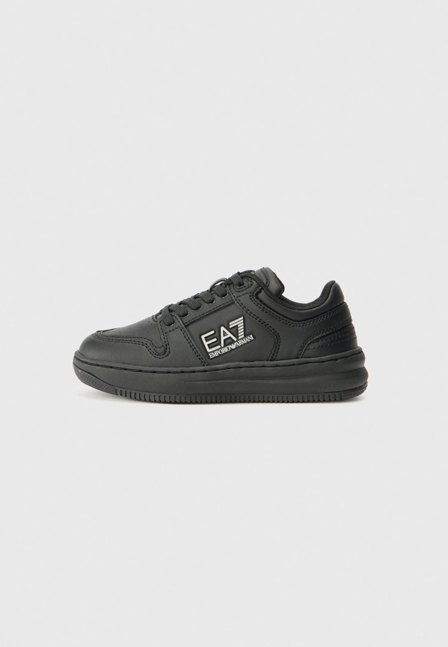EA7 Emporio Armani UNISEX - Trainers - Black/silver-coloured 3 EA7 Emporio Armani UNISEX - Trainers - Black/silver-coloured