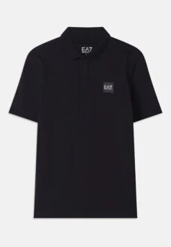 EA7 Emporio Armani TRAIN VISIBILITY POLO - Polo Shirt - Blue/cream -Total Wear Store 923edd991f974f8eadedfd390ea367a9