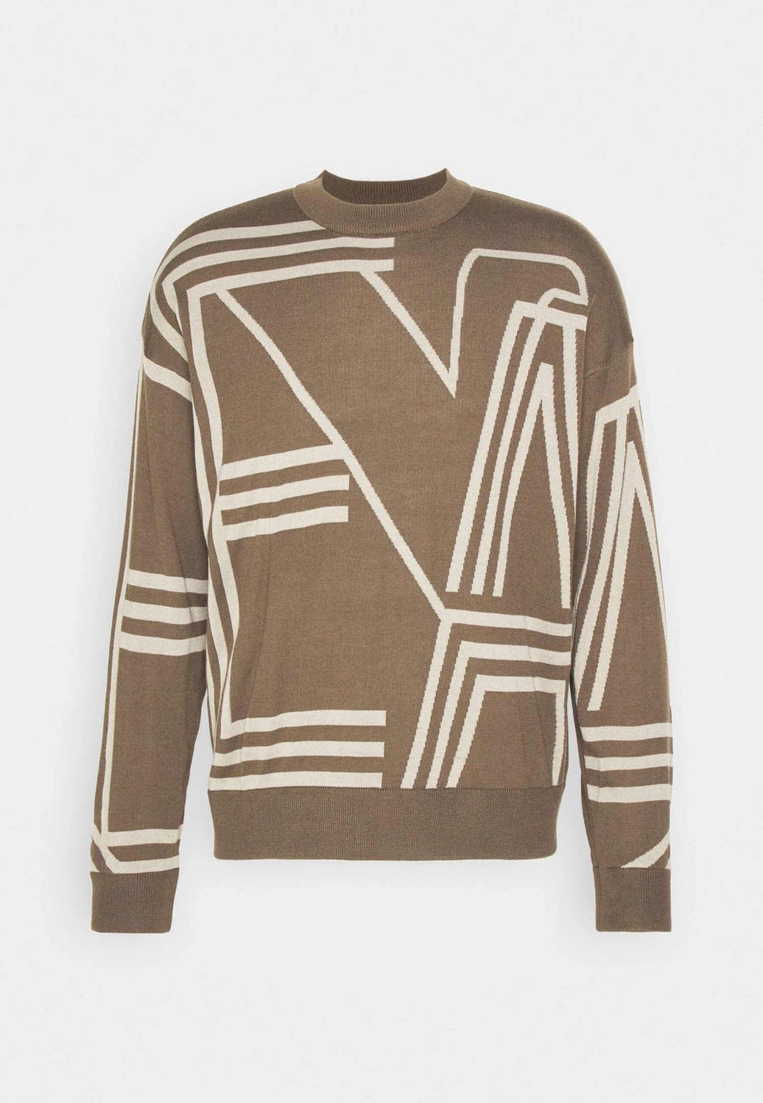 Emporio Armani Jumper - Brown 8 Emporio Armani Jumper - Brown - Image 6