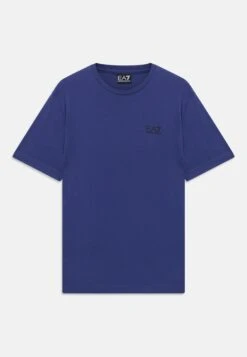 EA7 Emporio Armani TRAIN SERIES TEE EXTENDED LOGO - Print T-shirt - Blue -Total Wear Store 9267cb427a47490fa905aa27453b914c