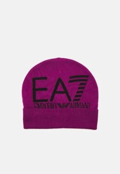 EA7 Emporio Armani MOUNTAIN VISIBILITY BEANIE UNISEX - Beanie - Black/white -Total Wear Store 93034369fe8441cebc5adce622d4b167 5