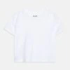 EA7 Emporio Armani Logo Series Girl - Print T-Shirt - Bianco