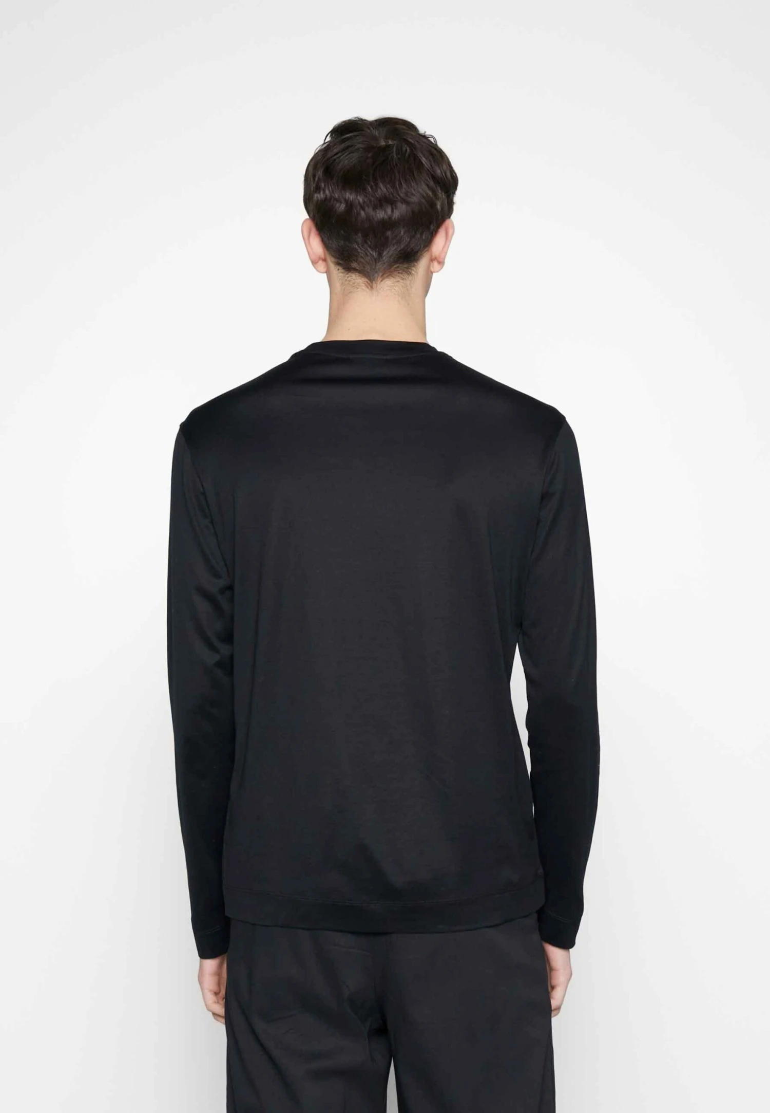 Emporio Armani Long Sleeved Top - Nero 5 Emporio Armani Long Sleeved Top - Nero - Image 3
