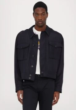 Emporio Armani JACKET - Summer Jacket - Dark Navy -Total Wear Store 95237cfcc69f472eb31bb8bbcbea332e