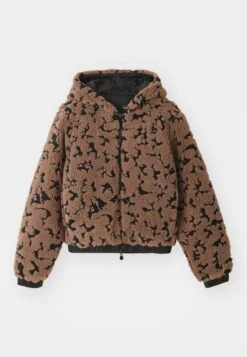 EA7 Emporio Armani JACKET - Fleece Jacket - Fancy Brownie -Total Wear Store 95385b85cf4d49a7bd12c06736de84fb