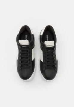 Emporio Armani Zar - Trainers - Black/Off White 11 Emporio Armani Zar - Trainers - Black/Off White -Total Wear Store 95b9c996496c49798339503111513429