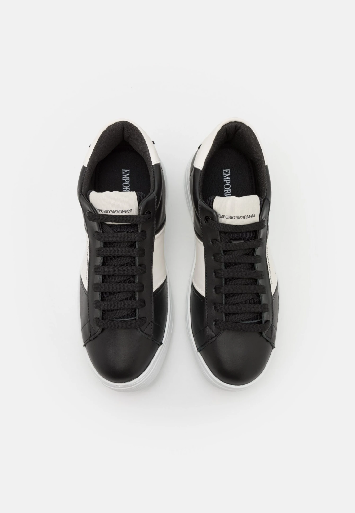 Emporio Armani Zar - Trainers - Black/Off White 6 Emporio Armani Zar - Trainers - Black/Off White - Image 4