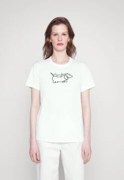 Emporio Armani Print T-Shirt - Bianco Ottico