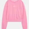 EA7 Emporio Armani Logo Series Girl - Long Sleeved Top - Rosa Chiaro -Total Wear Store 96579b39fb46435980f74fd62cbc8c3c