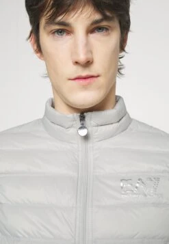 EA7 Emporio Armani Waistcoat - Waistcoat - Light Grey -Total Wear Store 967cc5c9c40b43afb24b48047c54cd38